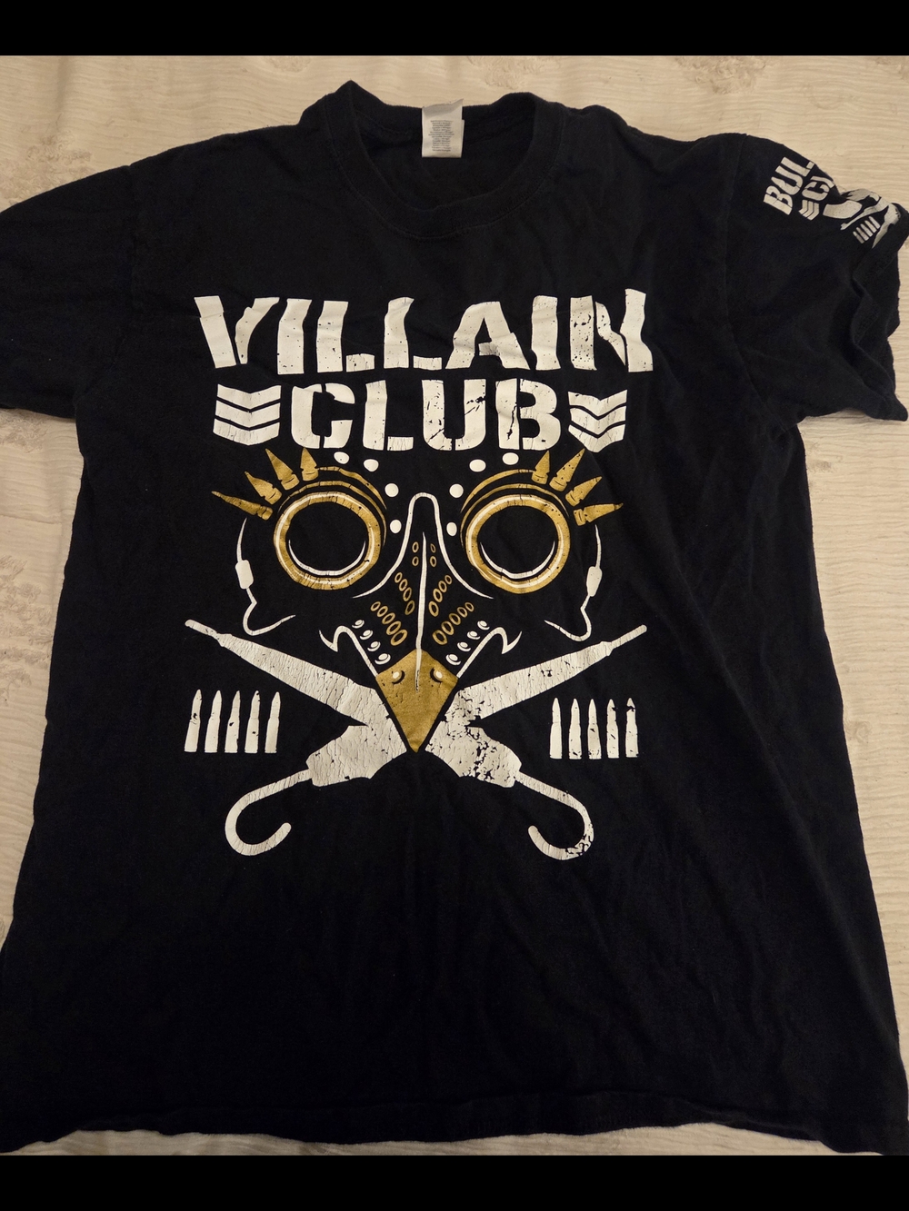 Rare AEW Bullet Club Villain Club Short-Sleeve Graphic Tee